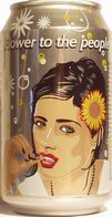 blackhair woman with yellow flower